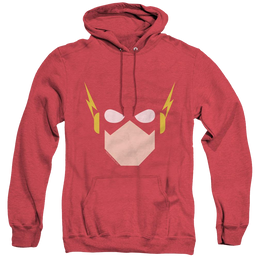 Flash, The Flash Head - Heather Pullover Hoodie Heather Pullover Hoodie The Flash   