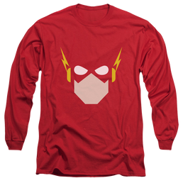 Flash, The Flash Head - Men's Long Sleeve T-Shirt Men's Long Sleeve T-Shirt The Flash   