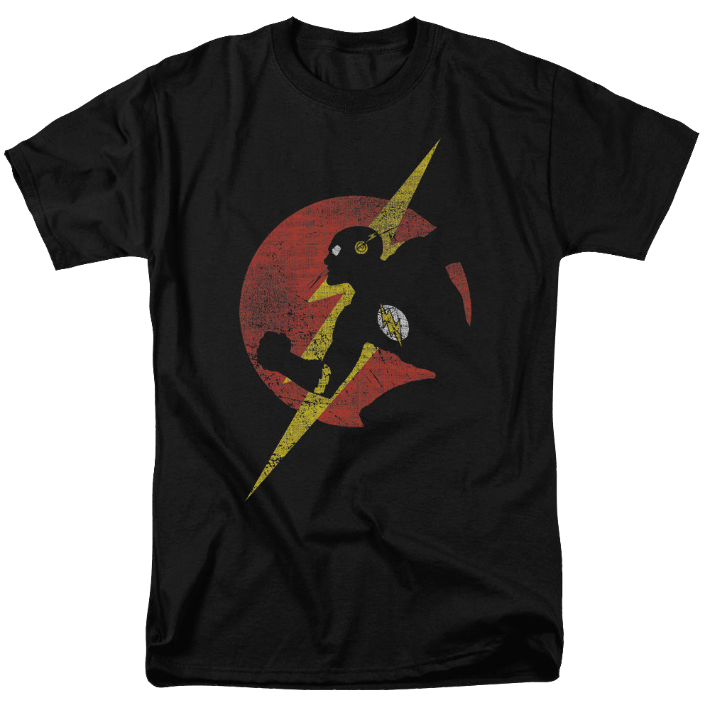 Flash, The Flash Symbol Knockout - Men's Regular Fit T-Shirt Men's Regular Fit T-Shirt The Flash   