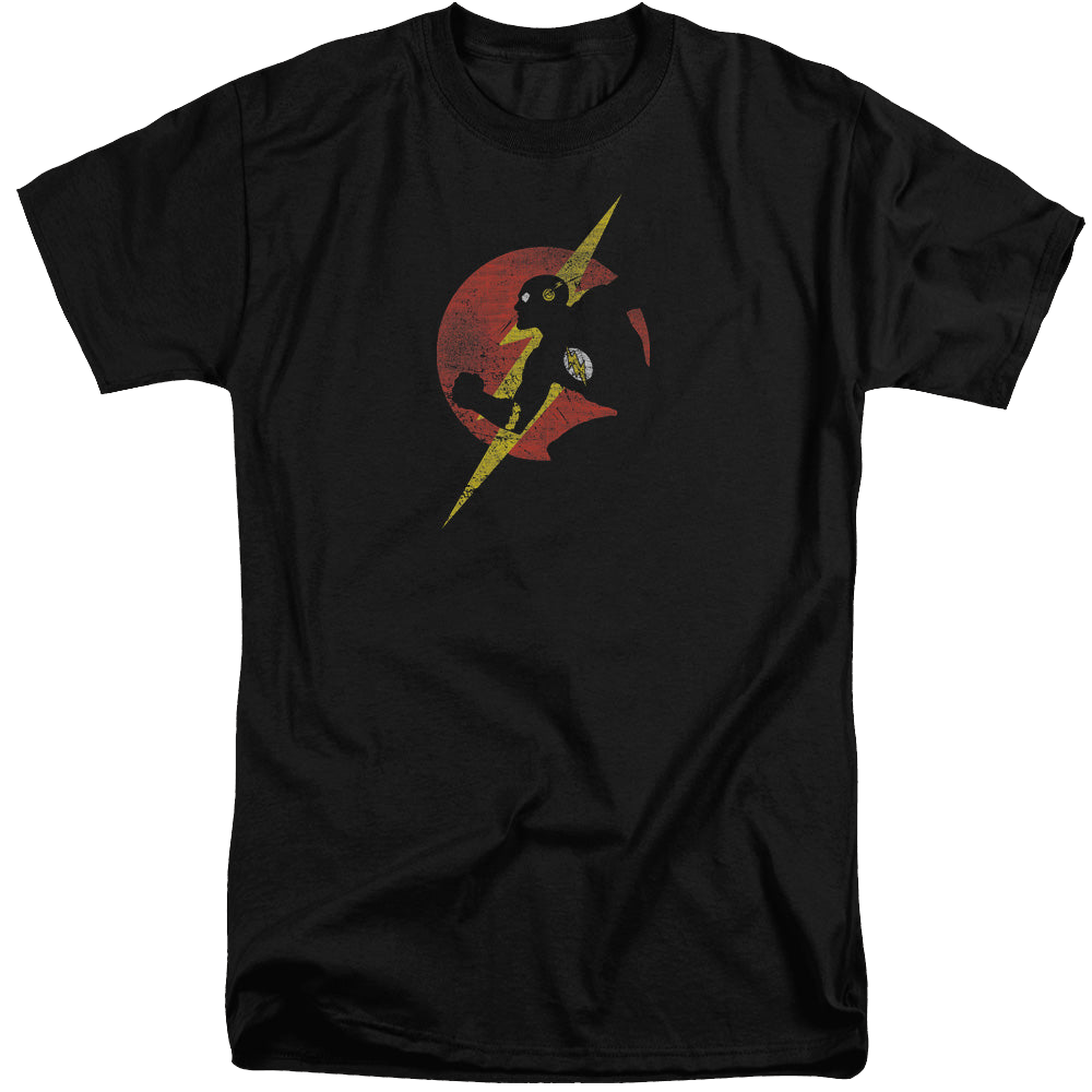 Flash, The Flash Symbol Knockout - Men's Tall Fit T-Shirt Men's Tall Fit T-Shirt The Flash   