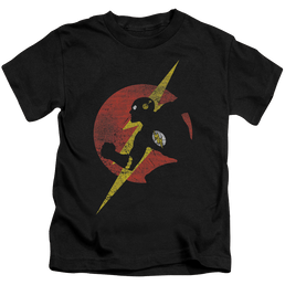 Flash, The Flash Symbol Knockout - Kid's T-Shirt Kid's T-Shirt (Ages 4-7) The Flash   