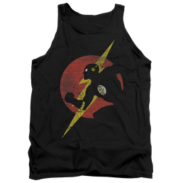 Flash, The Flash Symbol Knockout - Men's Tank Top Men's Tank The Flash   