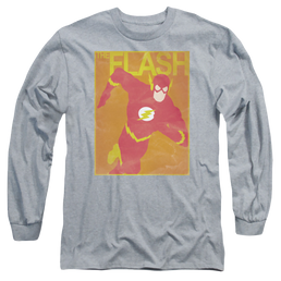 Flash, The Simple Flash Poster - Men's Long Sleeve T-Shirt Men's Long Sleeve T-Shirt The Flash   