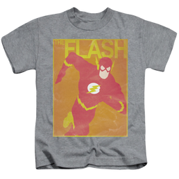 Flash, The Simple Flash Poster - Kid's T-Shirt Kid's T-Shirt (Ages 4-7) The Flash   