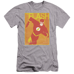 Flash, The Simple Flash Poster - Men's Premium Slim Fit T-Shirt Men's Premium Slim Fit T-Shirt The Flash   