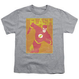 Flash, The Simple Flash Poster - Youth T-Shirt Youth T-Shirt (Ages 8-12) The Flash   