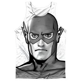 Flash, The Bw Flash Head - Men's All Over Print Tank Top Men's All Over Print Tank The Flash   