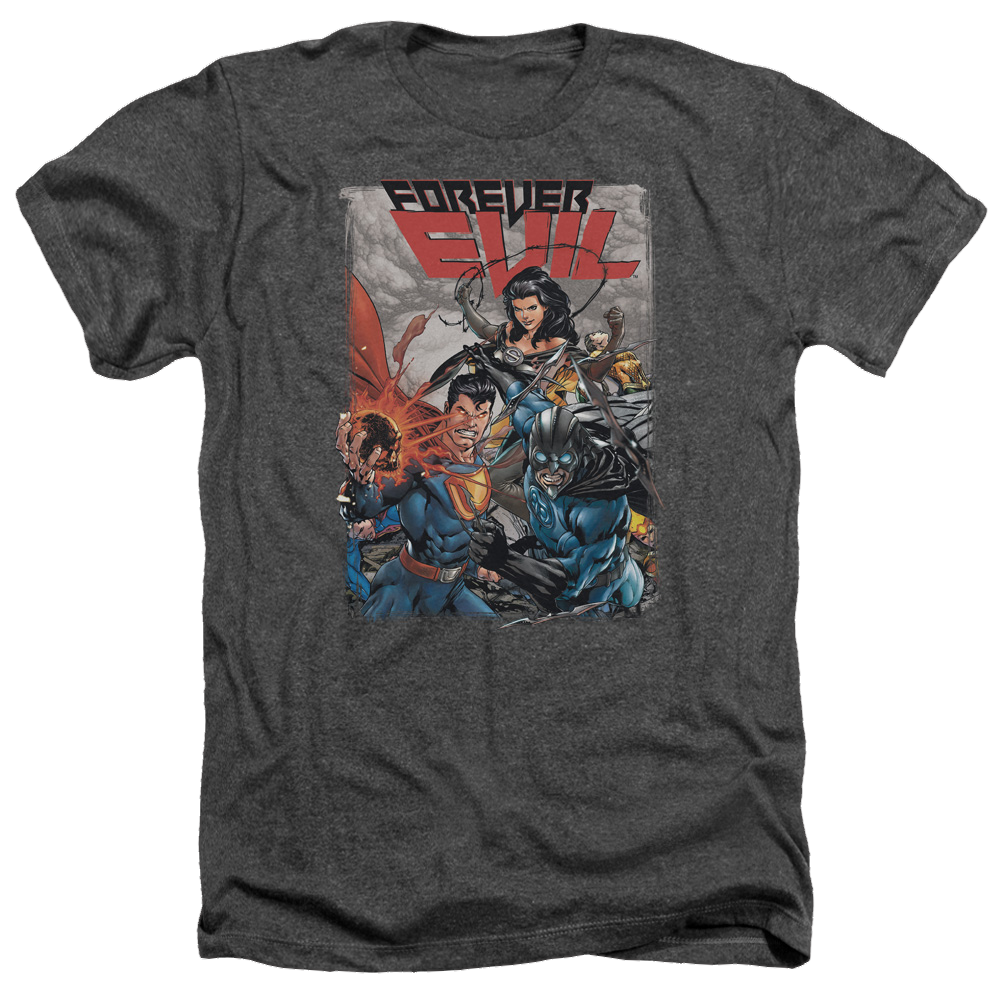 Justice League Crime Syndicate Men's Heather T-Shirt Men's Heather T-Shirt Justice League   