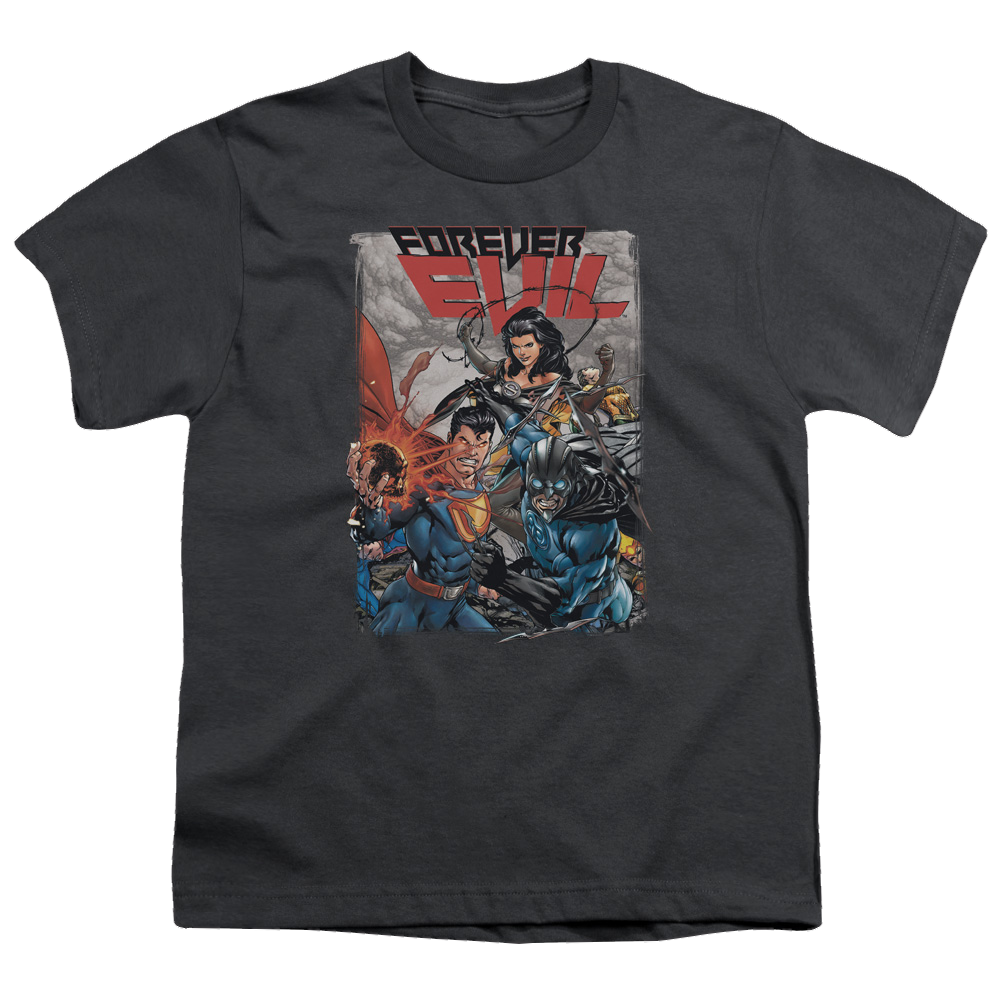 Justice League Crime Syndicate - Youth T-Shirt Youth T-Shirt (Ages 8-12) Justice League   