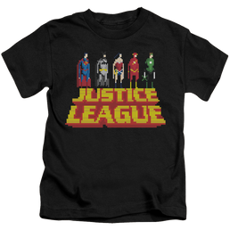 Justice League Standing Above - Kid's T-Shirt Kid's T-Shirt (Ages 4-7) Justice League   