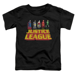 Justice League Standing Above - Toddler T-Shirt Toddler T-Shirt Justice League   