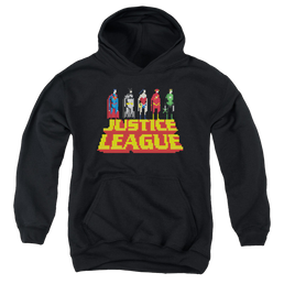 Justice League Standing Above - Youth Hoodie Youth Hoodie (Ages 8-12) Justice League   