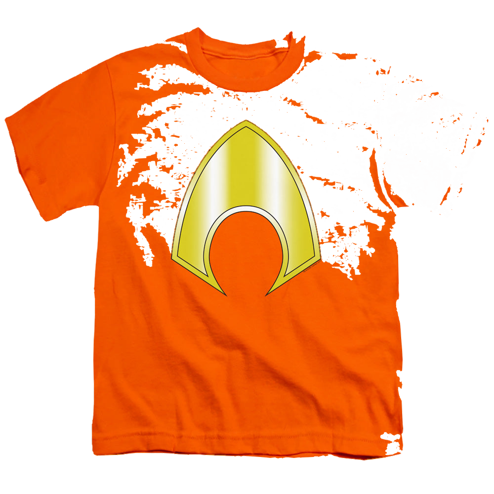 Aquaman Aquaman Logo - Youth T-Shirt Youth T-Shirt (Ages 8-12) Aquaman   