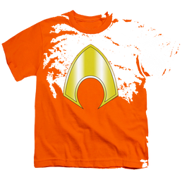 Aquaman Aquaman Logo - Youth T-Shirt Youth T-Shirt (Ages 8-12) Aquaman   
