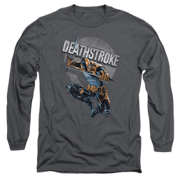 Deathstroke Deathstroke Retro - Men's Long Sleeve T-Shirt Men's Long Sleeve T-Shirt Deathstroke   