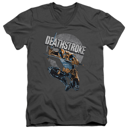 Deathstroke Deathstroke Retro - Men's V-Neck T-Shirt Men's V-Neck T-Shirt Deathstroke   