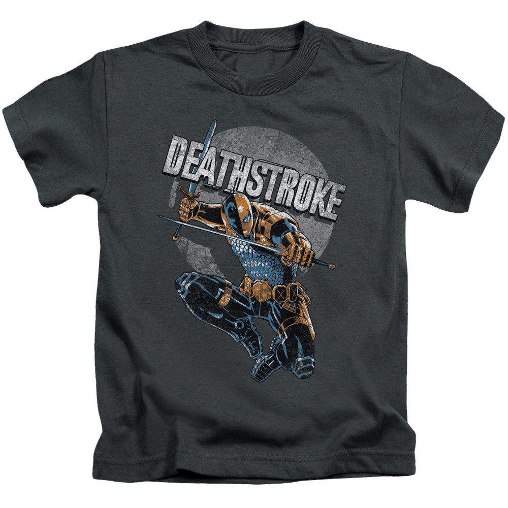 Deathstroke Deathstroke Retro - Kid's T-Shirt Kid's T-Shirt (Ages 4-7) Deathstroke   