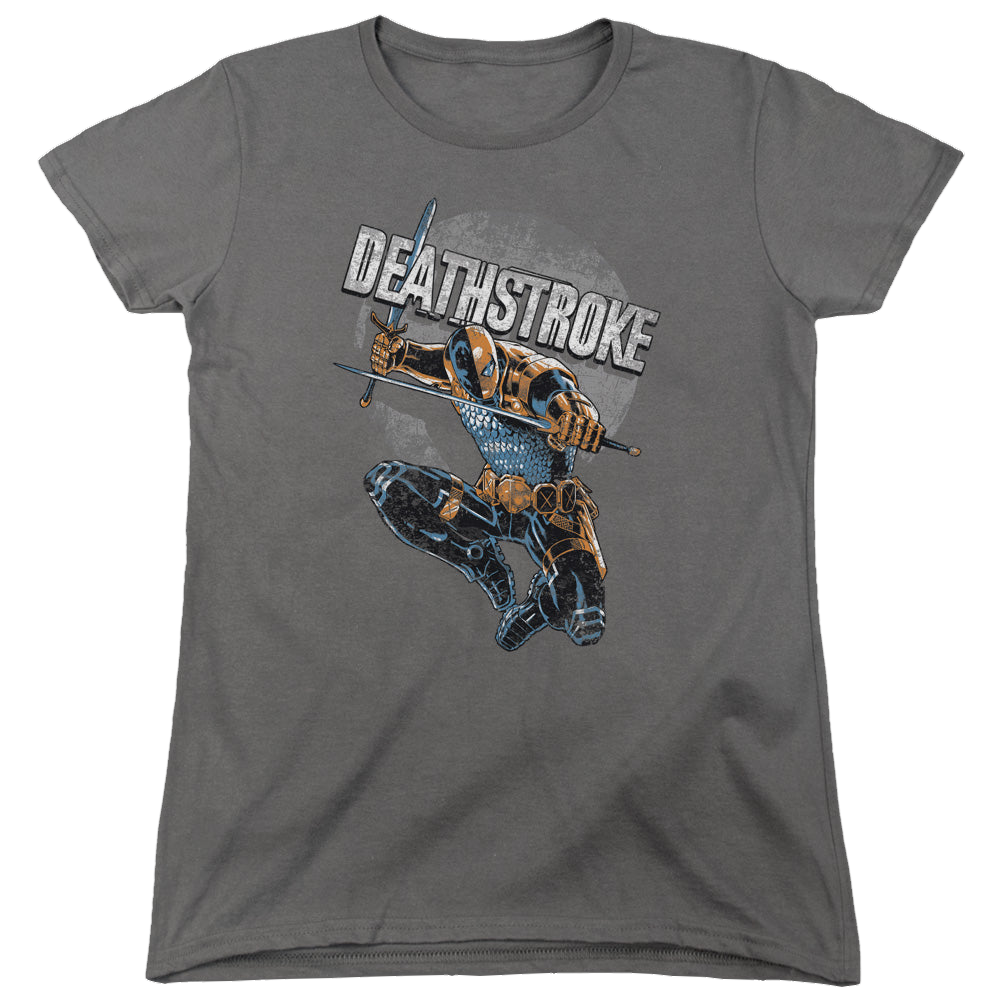 Deathstroke Deathstroke Retro - Women's T-Shirt Women's T-Shirt Deathstroke   