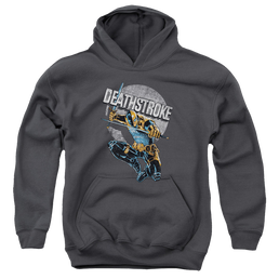 Deathstroke Deathstroke Retro - Youth Hoodie Youth Hoodie (Ages 8-12) Deathstroke   