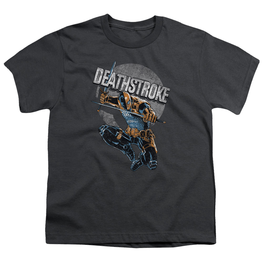 Deathstroke Deathstroke Retro - Youth T-Shirt Youth T-Shirt (Ages 8-12) Deathstroke   