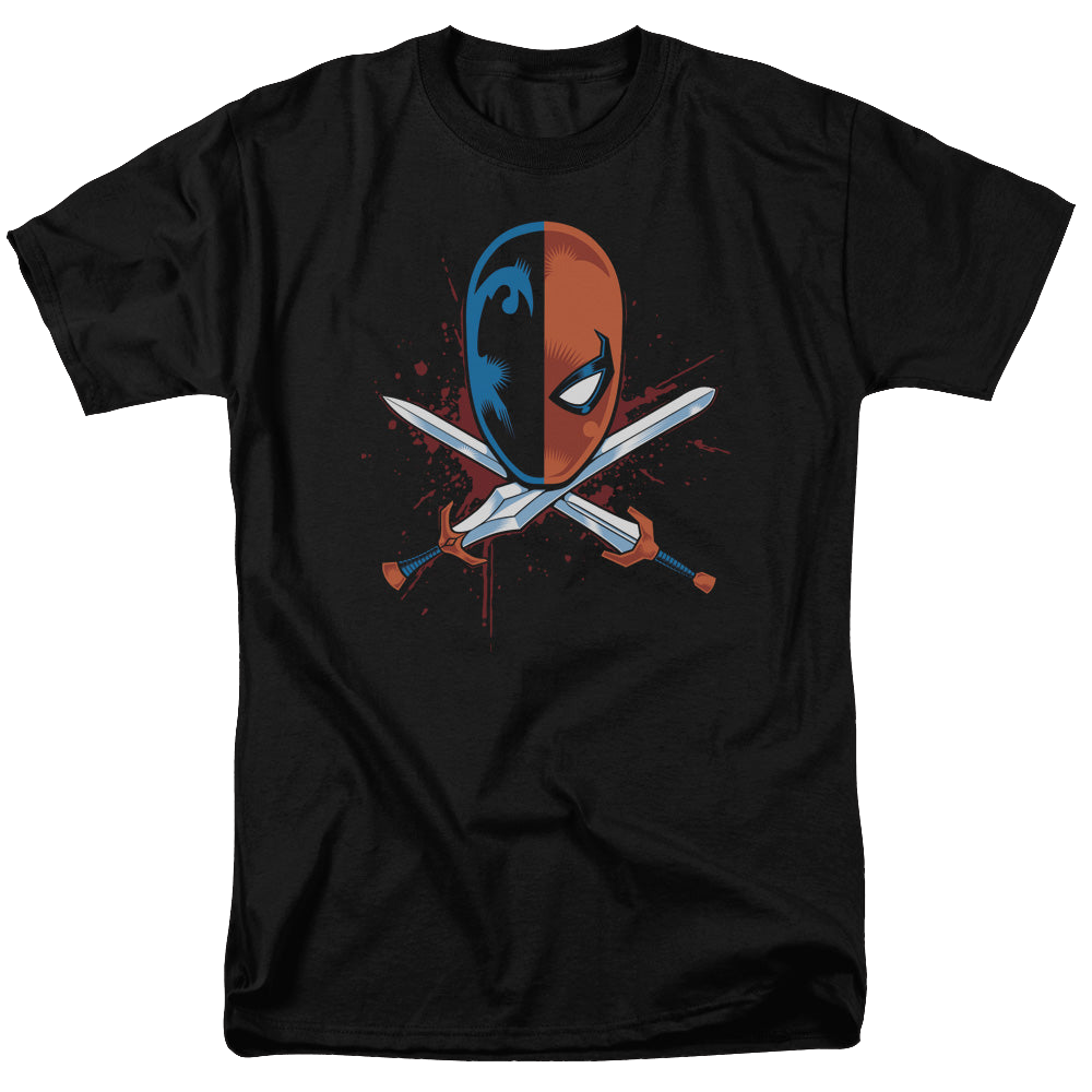 Deathstroke Crossed Swords - Men's Regular Fit T-Shirt Men's Regular Fit T-Shirt Deathstroke   