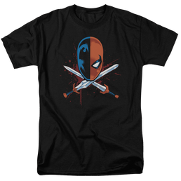 Deathstroke Crossed Swords - Men's Regular Fit T-Shirt Men's Regular Fit T-Shirt Deathstroke   