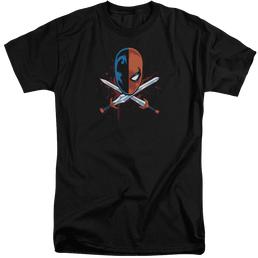 Deathstroke Crossed Swords - Men's Tall Fit T-Shirt Men's Tall Fit T-Shirt Deathstroke   