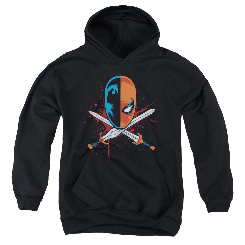 Deathstroke Crossed Swords - Youth Hoodie Youth Hoodie (Ages 8-12) Deathstroke   