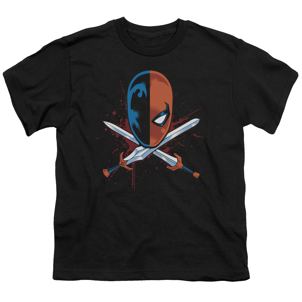 Deathstroke Crossed Swords - Youth T-Shirt Youth T-Shirt (Ages 8-12) Deathstroke   