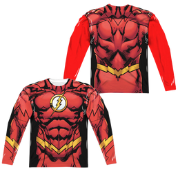 Flash, The Flash 52 (Front/Back Print) - Men's All-Over Print Long Sleeve Men's All-Over Print Long Sleeve The Flash   