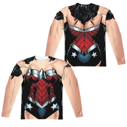 Justice League Wonder 52 Men's All-Over Print T-Shirt Men's All-Over Print Long Sleeve Wonder Woman   