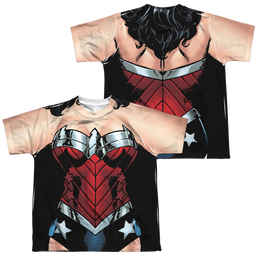 Wonder Woman Wonder 52 (Front/Back Print) - Youth All-Over Print T-Shirt Youth All-Over Print T-Shirt (Ages 8-12) Wonder Woman   