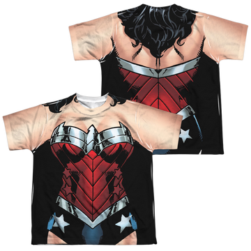 Wonder Woman Wonder 52 (Front/Back Print) - Youth All-Over Print T-Shirt Youth All-Over Print T-Shirt (Ages 8-12) Wonder Woman   