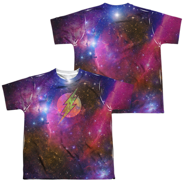 Flash Galaxy youth all-over print t-shirt for ages 8 to 12