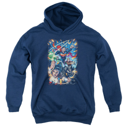 Justice League Under Attack - Youth Hoodie Youth Hoodie (Ages 8-12) Justice League   