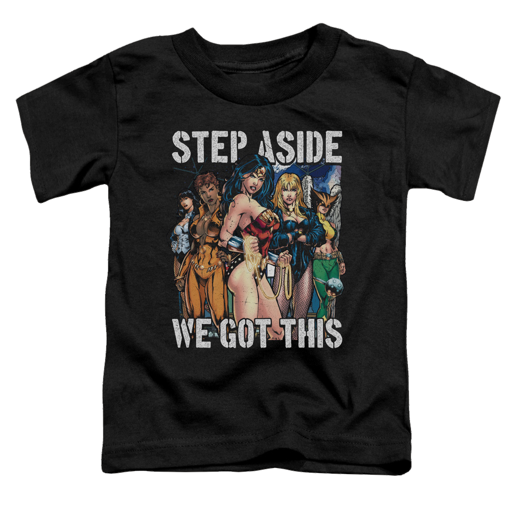 Justice League Heroines - Toddler T-Shirt Toddler T-Shirt Justice League   