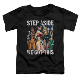 Justice League Heroines - Toddler T-Shirt Toddler T-Shirt Justice League   