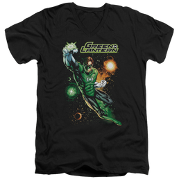 Green Lantern Galactic Guardian - Men's V-Neck T-Shirt Men's V-Neck T-Shirt Green Lantern   