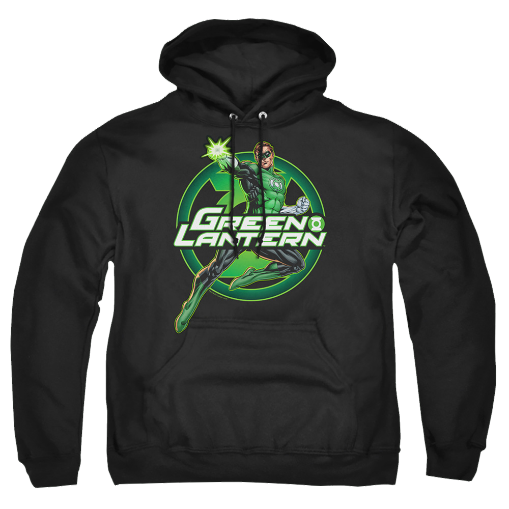 Green Lantern Lantern Glow - Pullover Hoodie Pullover Hoodie Green Lantern   