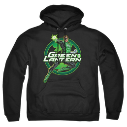 Green Lantern Lantern Glow - Pullover Hoodie Pullover Hoodie Green Lantern   