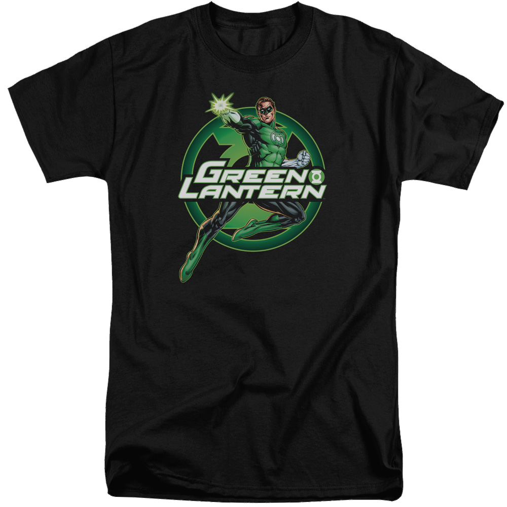 Green Lantern Lantern Glow - Men's Tall Fit T-Shirt Men's Tall Fit T-Shirt Green Lantern   
