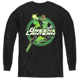 Green Lantern Lantern Glow - Youth Long Sleeve T-Shirt Youth Long Sleeve T-Shirt Green Lantern   