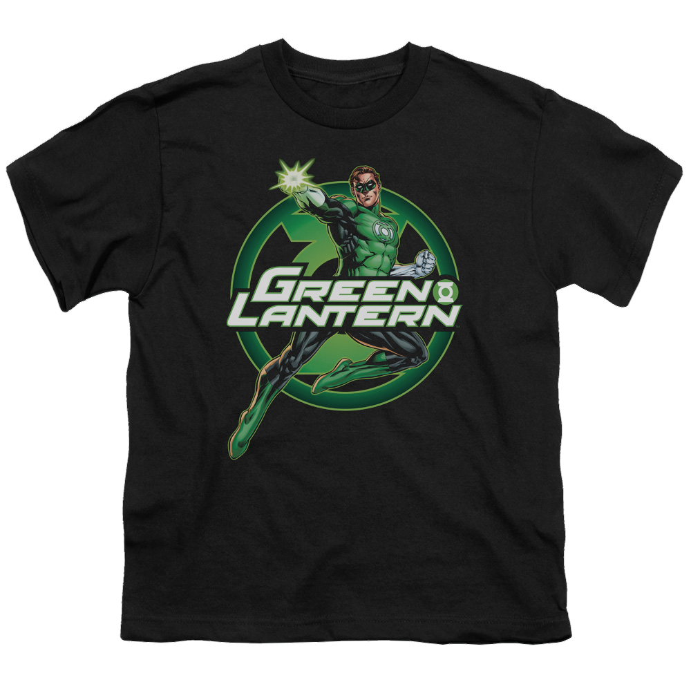 Green Lantern Lantern Glow - Youth T-Shirt Youth T-Shirt (Ages 8-12) Green Lantern   