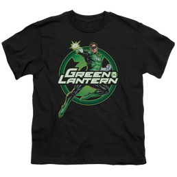 Green Lantern Lantern Glow - Youth T-Shirt Youth T-Shirt (Ages 8-12) Green Lantern   