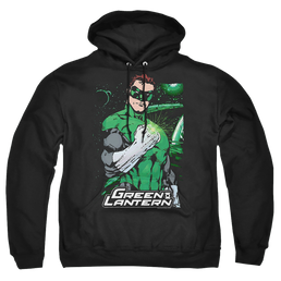 Green Lantern Fist Flare - Pullover Hoodie Pullover Hoodie Green Lantern   