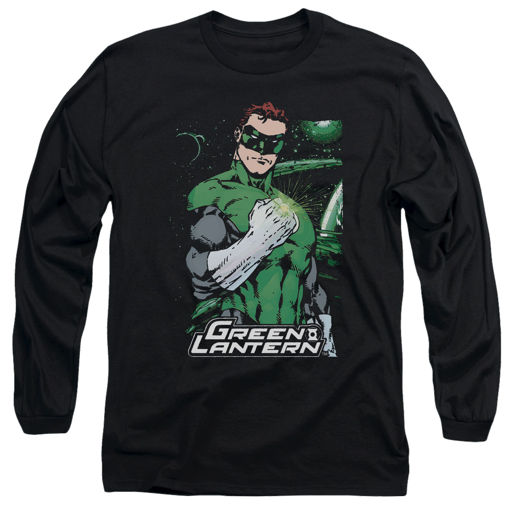 Green Lantern Fist Flare - Men's Long Sleeve T-Shirt Men's Long Sleeve T-Shirt Green Lantern   