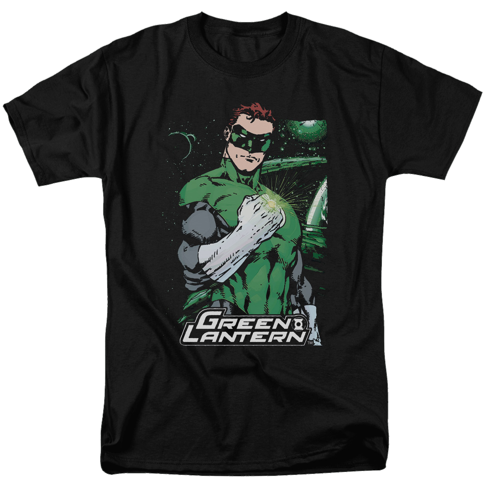 Green Lantern Fist Flare - Men's Regular Fit T-Shirt Men's Regular Fit T-Shirt Green Lantern   