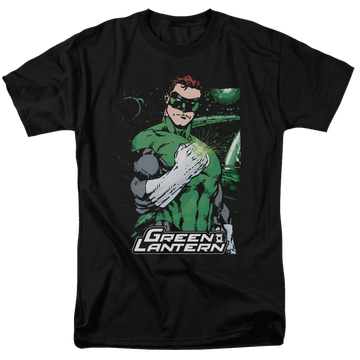 Green Lantern Fist Flare - Men's Regular Fit T-Shirt Men's Regular Fit T-Shirt Green Lantern   
