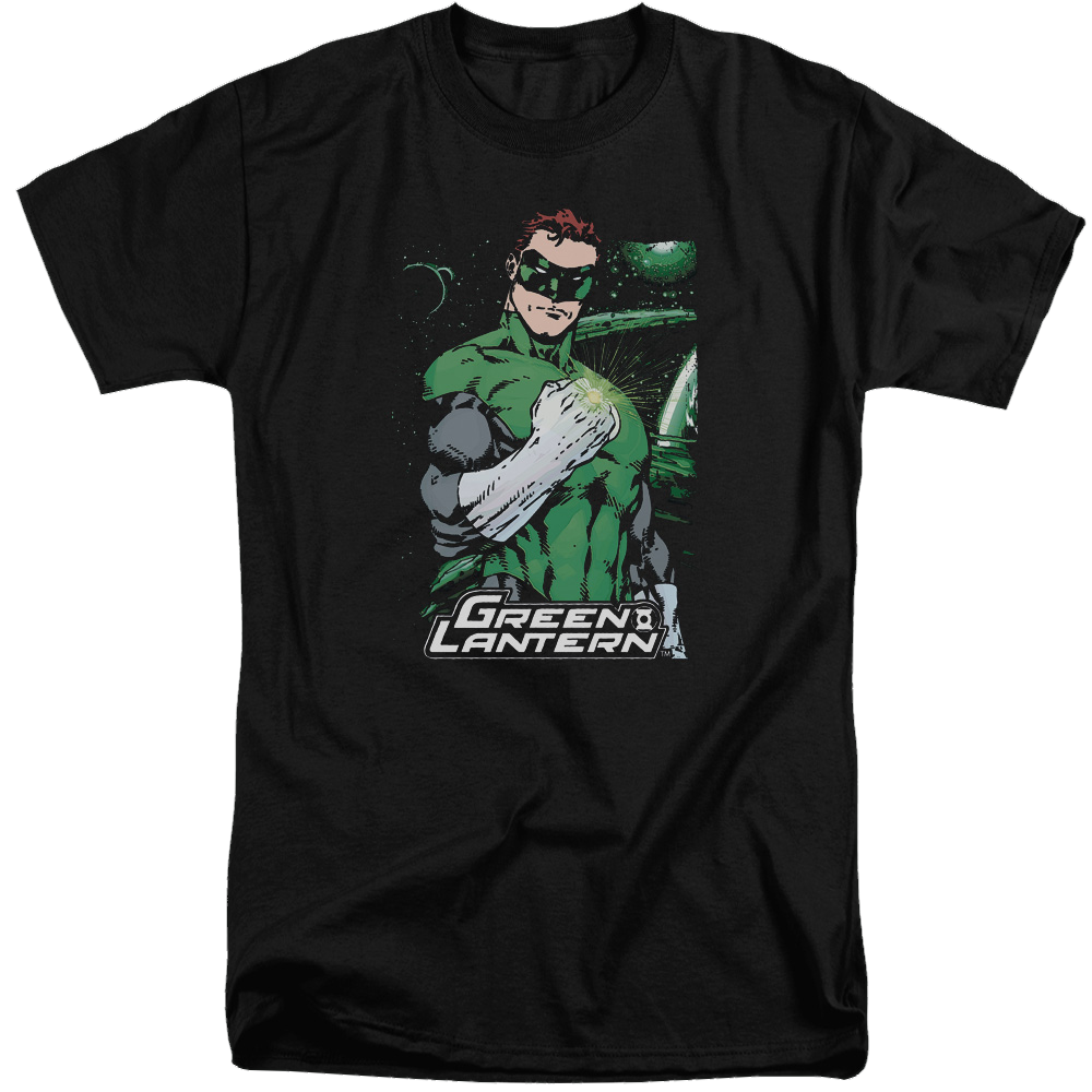 Green Lantern Fist Flare - Men's Tall Fit T-Shirt Men's Tall Fit T-Shirt Green Lantern   