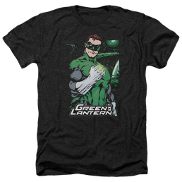 Green Lantern Fist Flare - Men's Heather T-Shirt Men's Heather T-Shirt Green Lantern   